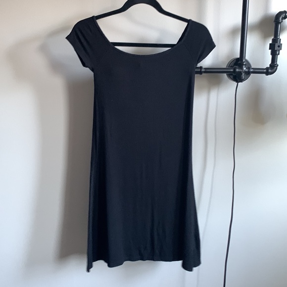 American Eagle Off the Shoulder Dress - black XS - Picture 2 of 5